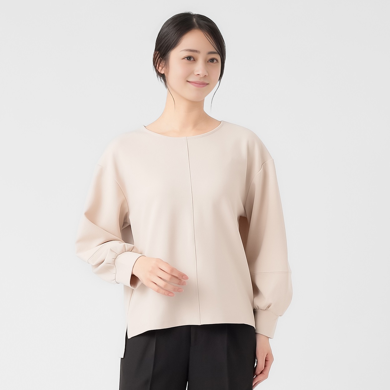 ランタンスリーブプルオーバー レディス EMMA JAMES(エマジェイムス