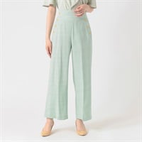 EMMA JAMES(エマジェイムス) 麻調 マリンパンツ レディス 262EMJ053CT(ウスミドリ-M)