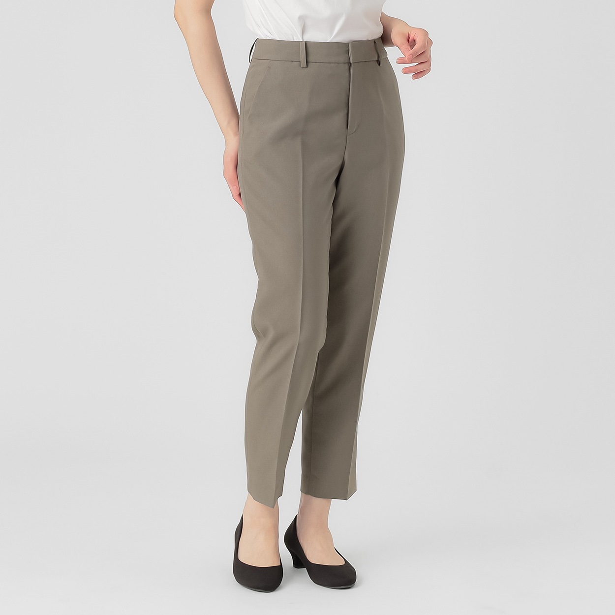 ライトクーリッシュ テーパードパンツ レディス ESPRITMUR(エスプリミュール) 266ES448CT(チャ-M)