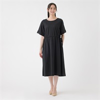 ウエストドローストリングワンピース レディス EMMA JAMES(エマジェイムス) 263EM333MH(クロ-M)