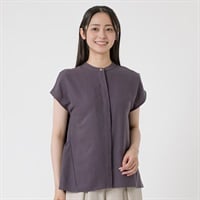 フレンチスリーブ  バックペプラムブラウス レディス EMMA JAMES(エマジェイムス) 263EM1091FM(チャコ－ルグレ－-M)