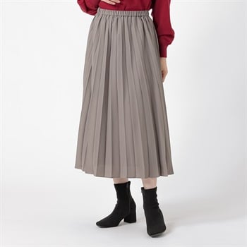 美メイク プリーツスカート レディス EMMA JAMES(エマジェイムス) 267EM508CT(ウスグレー-M)