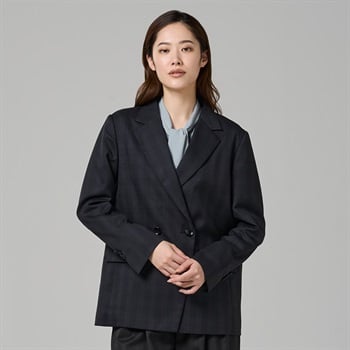 ESPRITMUR×ATSURO TAYAMA ダブルブレストジャケット レディス ESPRITMUR(エスプリミュール) 265ES488CT(チャコ－ルグレ－-S)