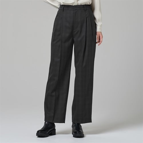 ESPRITMUR×ATSURO TAYAMA 2タックセミワイドパンツ レディス ESPRITMUR(エスプリミュール) 265ES489CT(チャコ－ルグレ－-S)