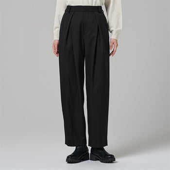 ESPRITMUR×ATSURO TAYAMA デザインタックバレルパンツ レディス ESPRITMUR(エスプリミュール) 265ES490CT(クロ-S)