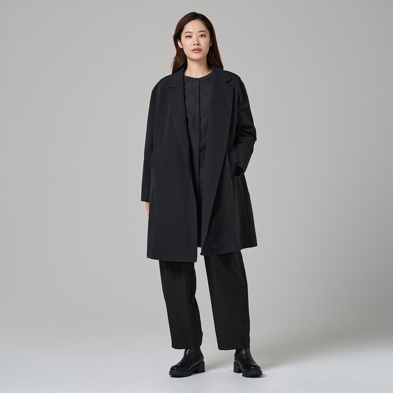 ESPRITMUR×ATSURO TAYAMA アーバンコート3点セットスーツ レディス ESPRITMUR(エスプリミュール) 265ES528CT(クロ-M)