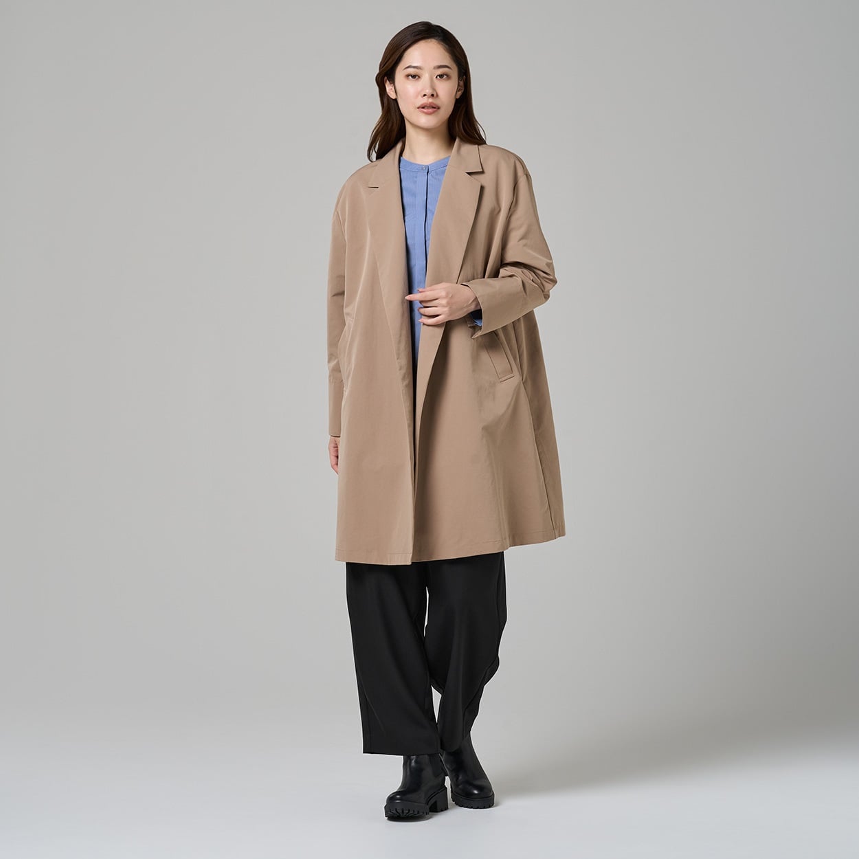 ESPRITMUR×ATSURO TAYAMA アーバンコート3点セットスーツ レディス ESPRITMUR(エスプリミュール) 265ES528CT(ウスチャ-M)