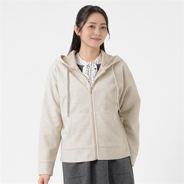 フエルトジャージー ジップパーカー レディス EMMA JAMES(エマジェイムス) 267EM514CT