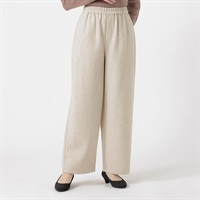 フエルトジャージー ワイドパンツ レディス EMMA JAMES(エマジェイムス) 267EM515CT(キナリ-M)