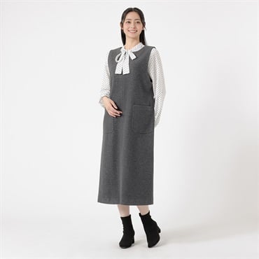 フエルトジャージー ジャンパースカート レディス EMMA JAMES(エマジェイムス) 267EM516CT