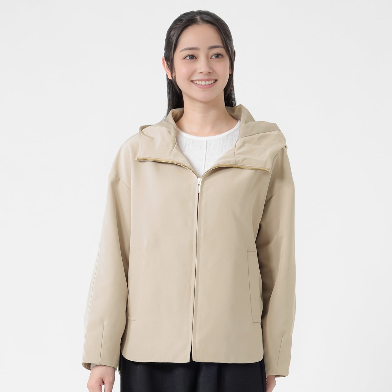 ドロップショルダーマウンテンパーカー レディス EMMA JAMES(エマジェイムス) 267EM234HT(ウスチャ-XL)