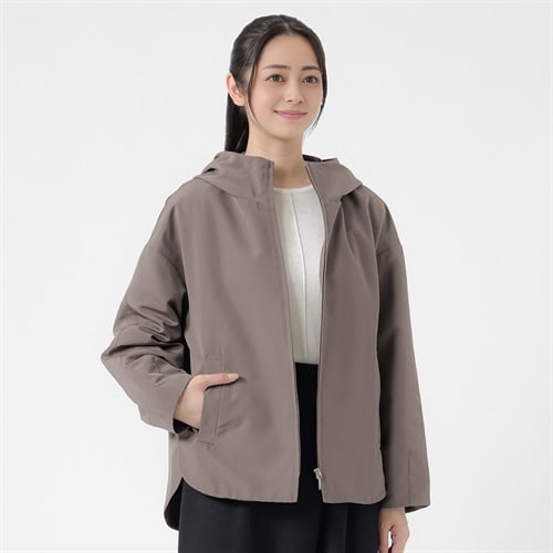 ドロップショルダーマウンテンパーカー レディス EMMA JAMES(エマジェイムス) 267EM234HT(チャ-M)