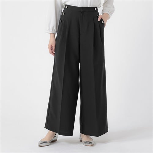 釦付ワイドパンツ レディス ESPRITMUR(エスプリミュール) 265ES152TH