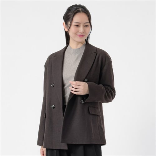 ESPRITMUR×オンワード樫山 ドライツイード ダブルブレストジャケット レディス ESPRITMUR(エスプリミュール) 267ES004OK(Ａコイチャ-M)