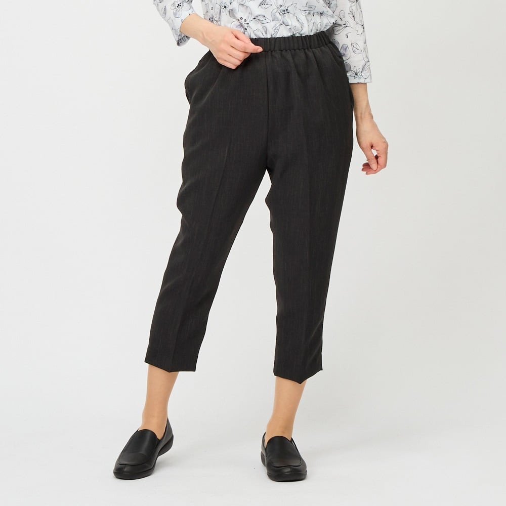 パンツ ５５丈吸汗速乾どっちも前 レディス(クロ-M)