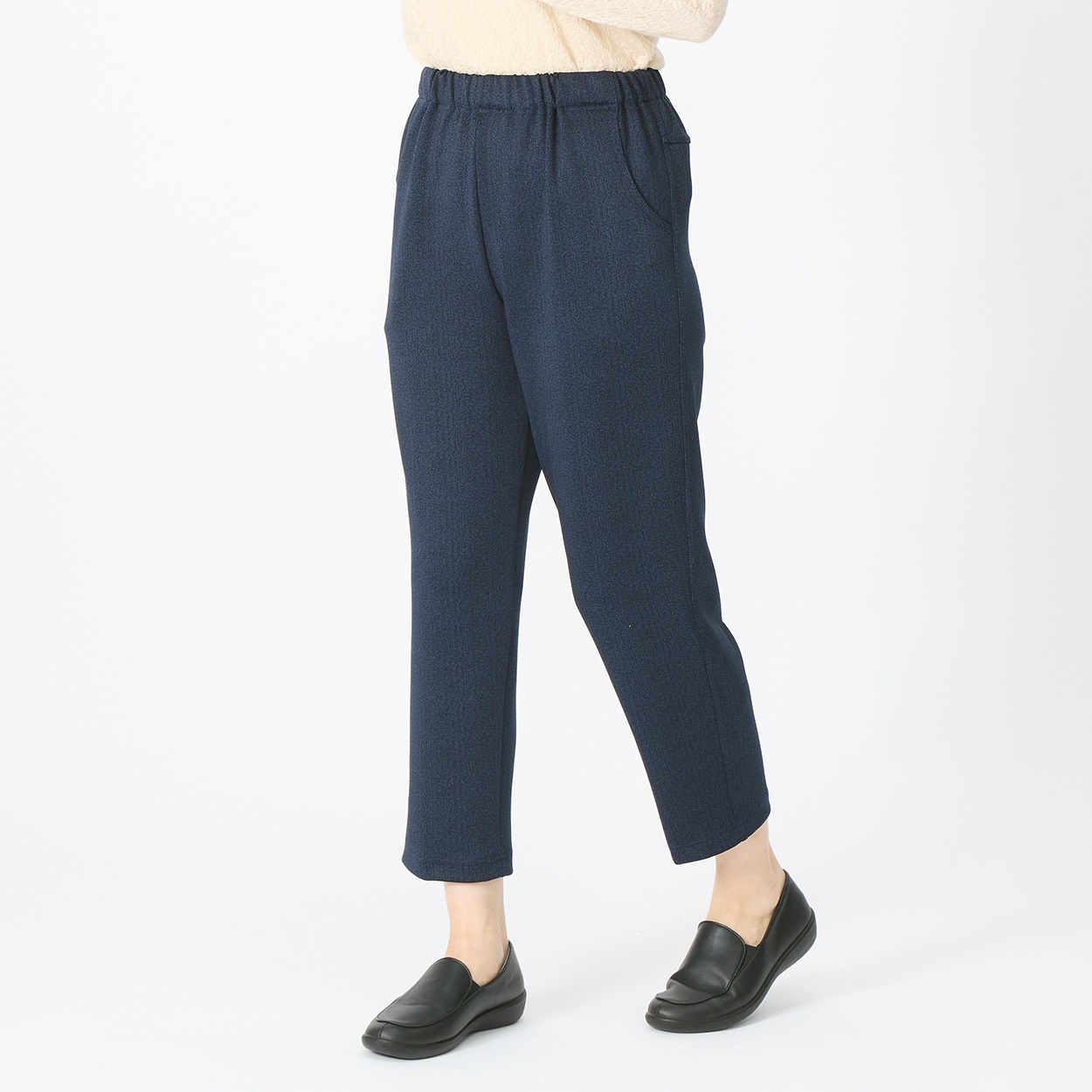 パンツ めちゃらく60丈 汚れにくい柄 レディス 着楽美(きらび