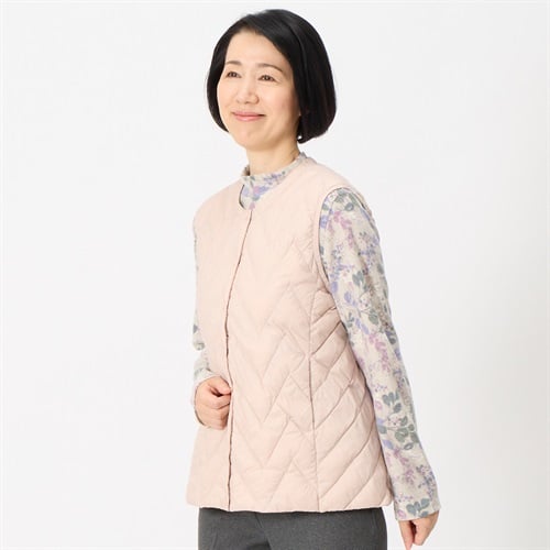   205W39NYC ニット 切替 ダウンベストM Calvin KLEIN 205W39NYC ニット 切替 ダウンベストM