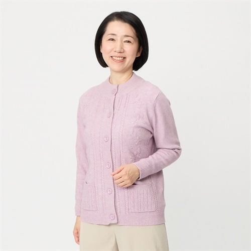 着楽美（きらび）対象商品 もちもちニット レディス1211 | イオン