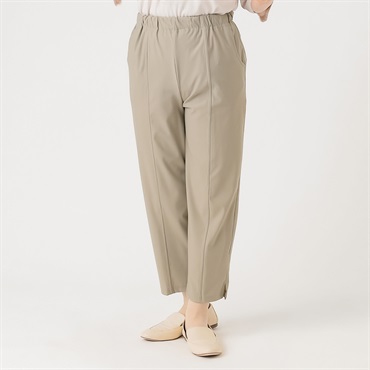 パンツ 55丈 涼感めちゃらく無地 レディス 着楽美(きらび) KO6S70440-04E(ウスグレー-S)