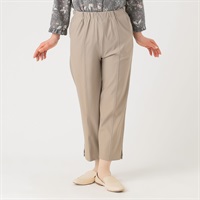 パンツ 55丈 涼感めちゃらく無地 レディス 着楽美(きらび) KO6S70440-04E(チャ-S)