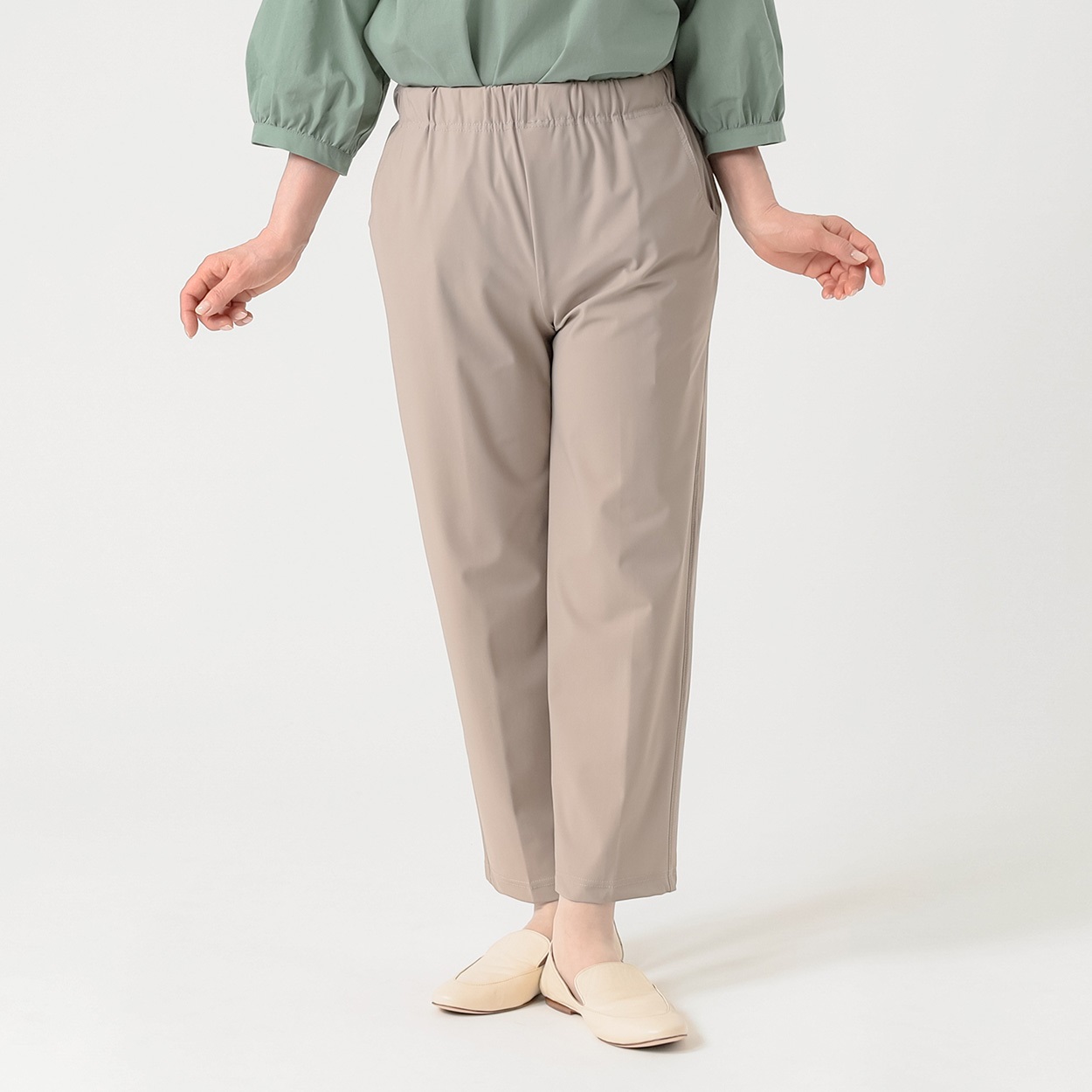 パンツ 60丈 極薄めちゃらく レディス 着楽美(きらび) KO6S75432-05E(チャ-L)