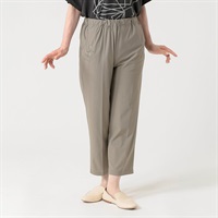 パンツ 55丈 極薄ポケット刺繡 レディス 着楽美(きらび) KO6S75433-05E(チャ-M)