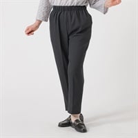 パンツ どっちもまえ レディス 着楽美(きらび) SA-87151-26(クロ-S)
