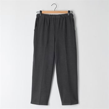 パンツ 55丈 アンゴラタッチ・めちゃらく レディス 着楽美(きらび) KO6A71801-09E(クロ-M)