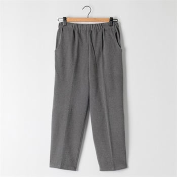 パンツ 55丈 アンゴラタッチ・めちゃらく レディス 着楽美(きらび) KO6A71801-09E(チャコ－ルグレ－-M)