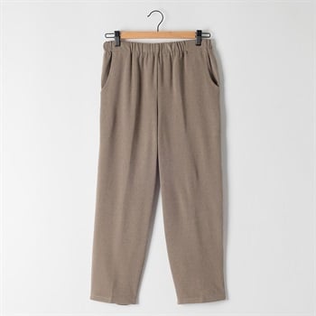 パンツ 55丈 アンゴラタッチ・めちゃらく レディス 着楽美(きらび) KO6A71801-09E(チャ-M)