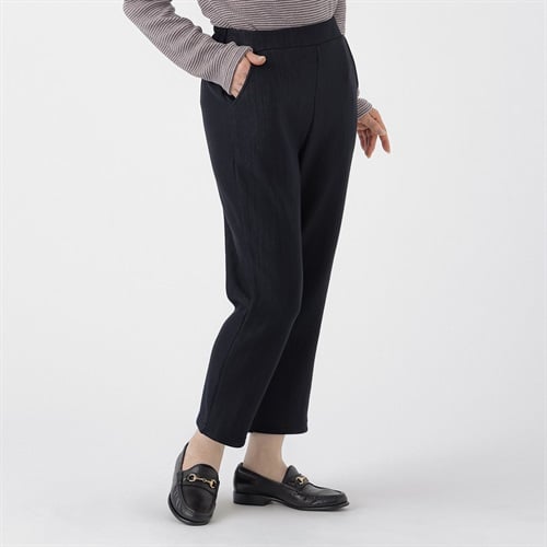 デニムパンツ 裏起毛 レディス 着楽美(きらび) JCS-383301-N(コイアオ-S)