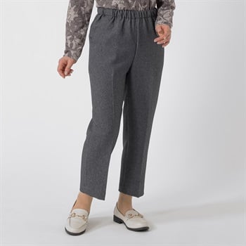 パンツ 55丈 裏起毛深履き レディス 着楽美(きらび) SA-87149-26A(ウスクロ-S)