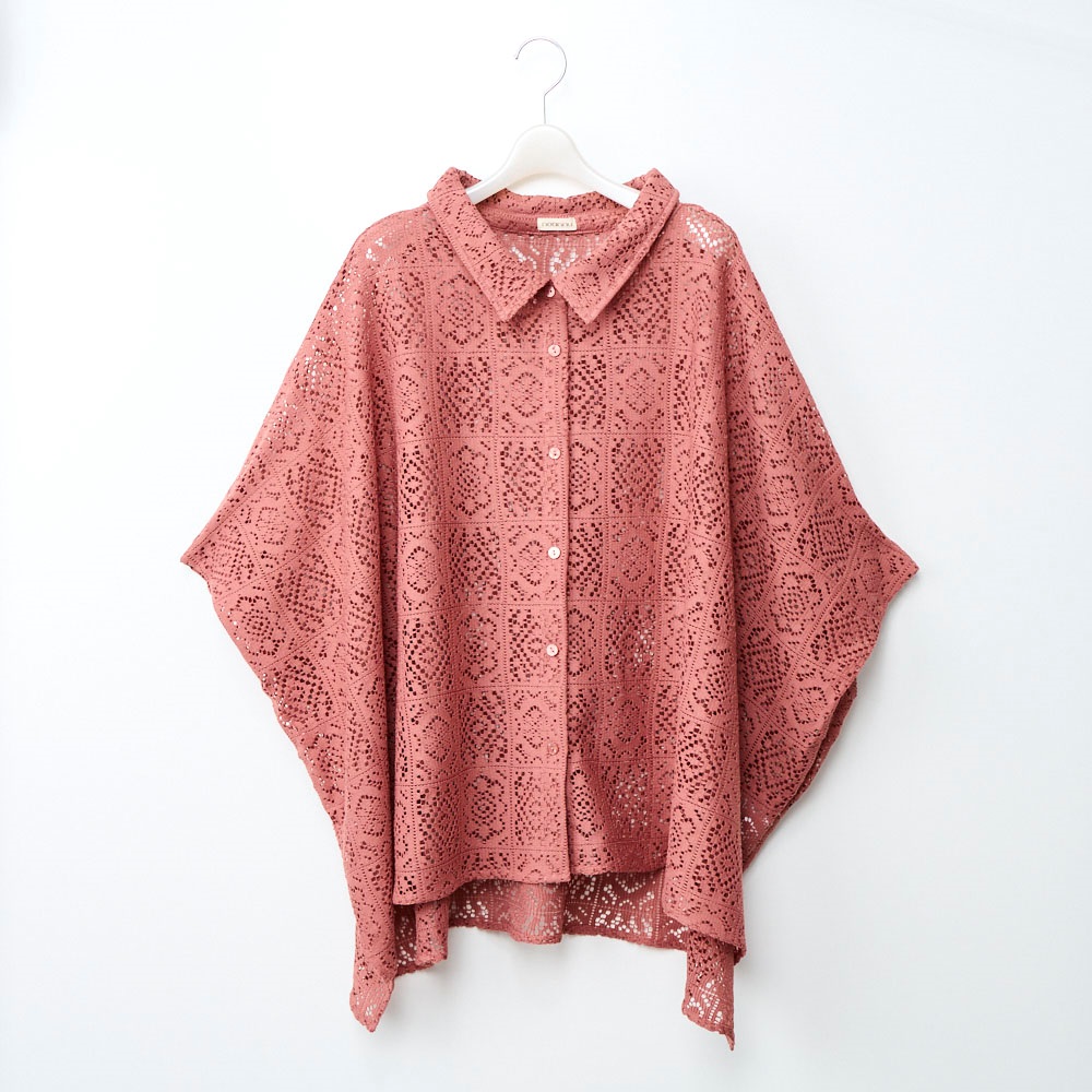 Rnyroom ベアポンチョ グレーS