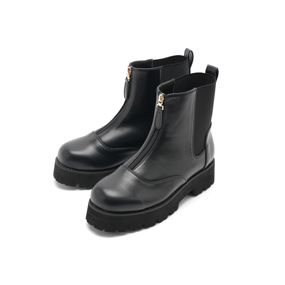 スローブイエナ ショートブーツ 本革 24センチ追加3》SLOBE スクエア