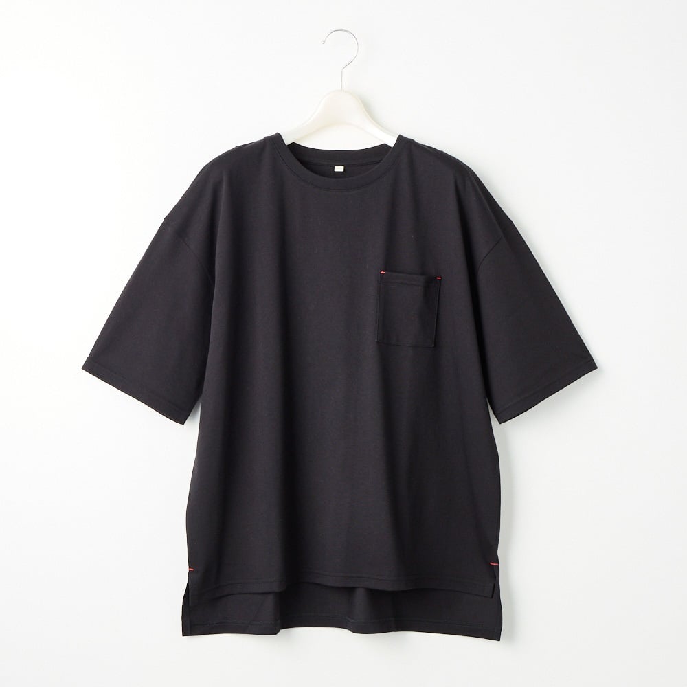 【大きいサイズ/機能素材アイテム】汗染み防止Tシャツ TOPVALU＊汗ジミ対策ボックスTシャツ レディス 大きいサイズ