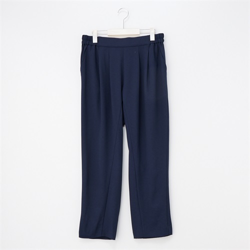 【ポイント20倍対象商品】麻調ストレッチパンツ レディス 大きいサイズ noannu