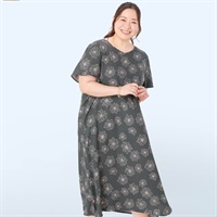 値下げ★【新品】noannu 細見え♡ノースリーブワンピース 3Ｌサイズ 値下げ☆【新品】noannu 細見え♡ノースリーブワンピース 3L