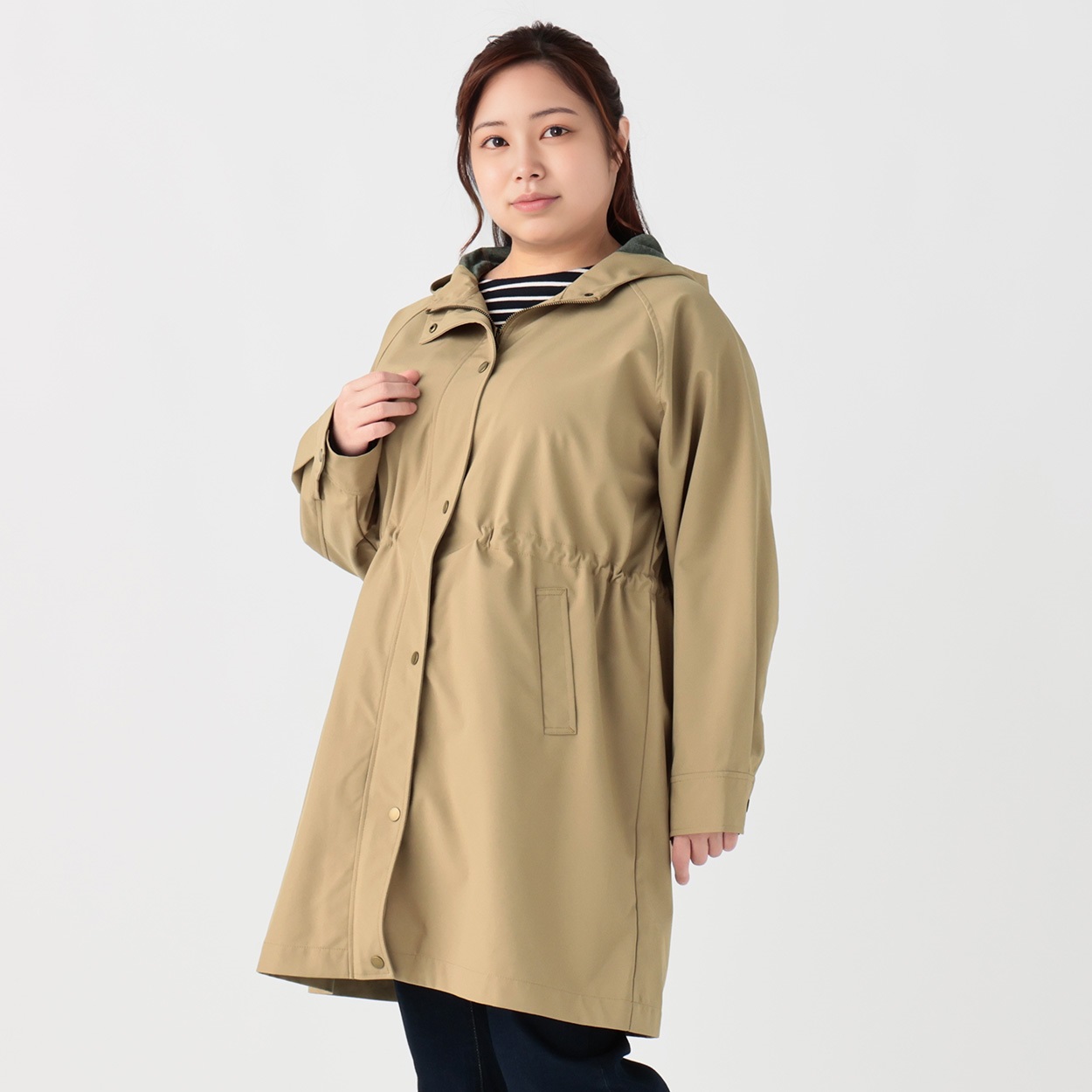 ボンディングロングマンパー レディス 大きいサイズ noannu | イオン