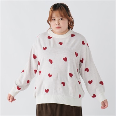 ニット・セーター・カーディガン トップス ぽっちゃりサイズの