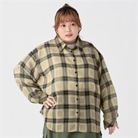 NOA NOA ウニ柄ラジャ　チュニック　Sサイズ シアーチェックシャツ レディス ぽっちゃりサイズのnoannu | イオン