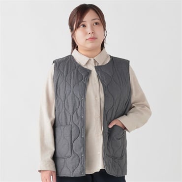 新品 JESEN イエセン 中綿ベスト 切替 ジャケット　M 新品 JESEN イエセン 中綿ベスト 切替 ジャケットM