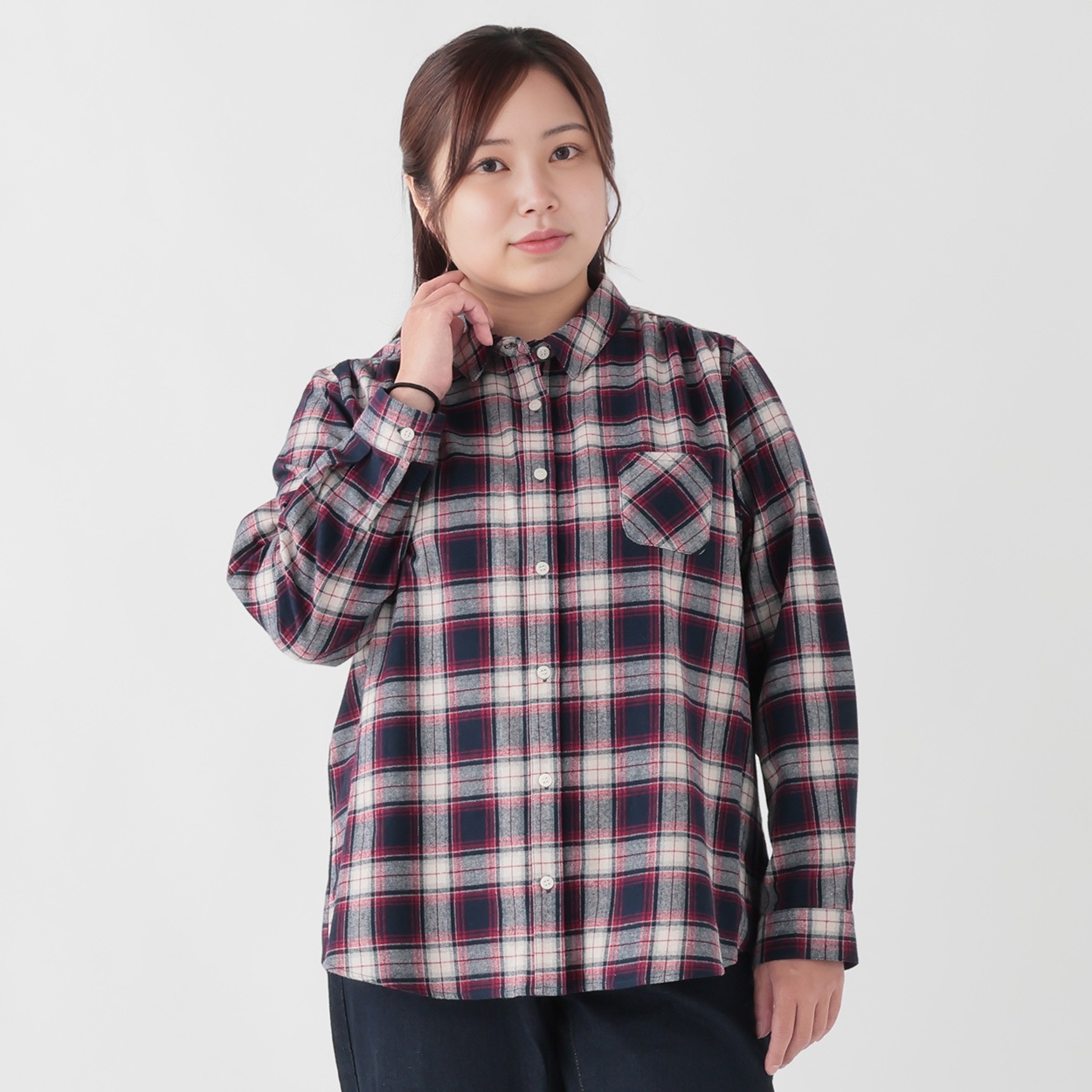 美品 visvim reindeer flannel 3 L ネルシャツ フランネルシャツ