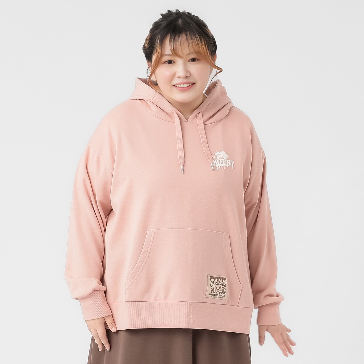 MOGMOGデイリープルパーカー レディス ぽっちゃりサイズのnoannu