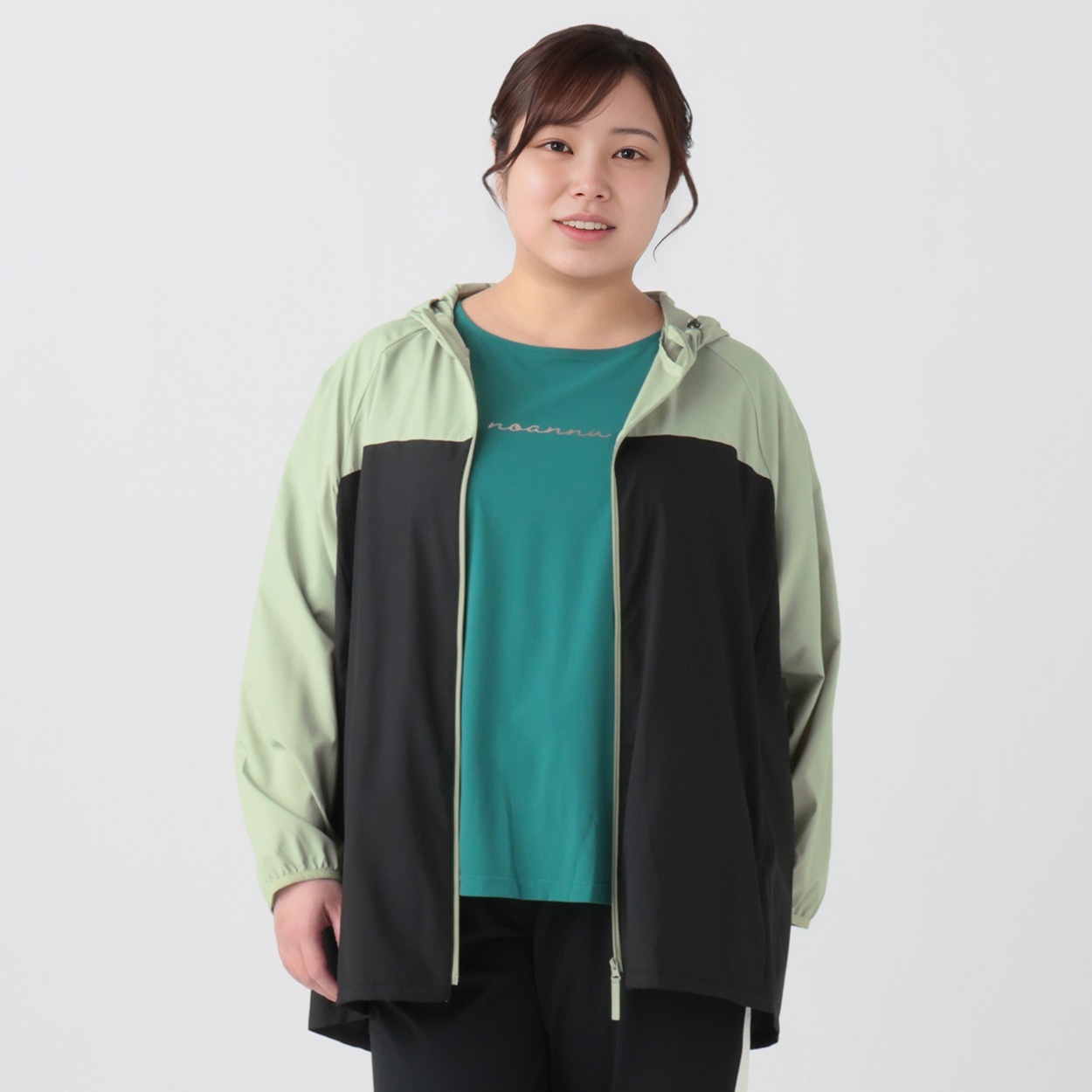 ポケッタブルジャケット レディス 大きいサイズ noannu 232266L