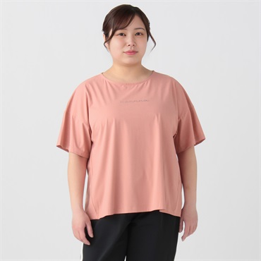 ロゴＴシャツ レディス 大きいサイズ noannu 232267L