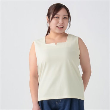 Fit me clothing＊キーネックタンクトップ レディス 大きいサイズ