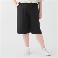 【EC限定 5Lサイズセール】ダンボールハーフパンツ レディス 大きいサイズ noannu 1980-2841(ブラック-5L)