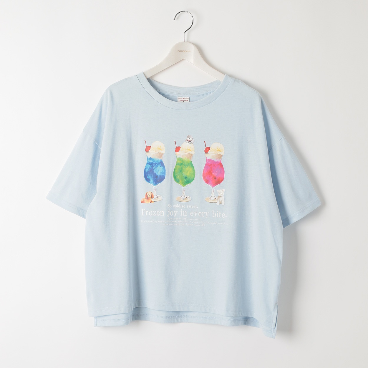 matsubara tsumugi × noannu＊クリームソーダTシャツ レディス 大きい 