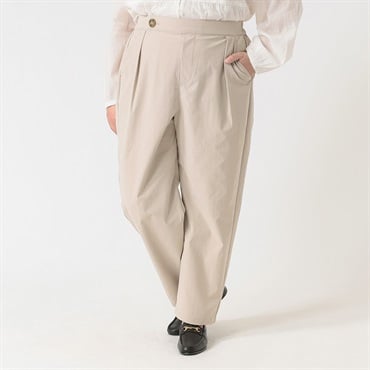 ＊#Fit me clothing＊ワンタックゆるテーパードパンツ レディス 大きいサイズ noannu 641864VP