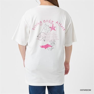 ＊プロレスコラボ＊コーギーTシャツ レディス 大きいサイズ noannu 648291PR